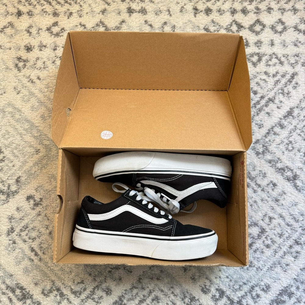 Old Skool Platform Vans - image 1